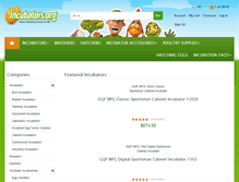 Tablet Screenshot of incubators.org